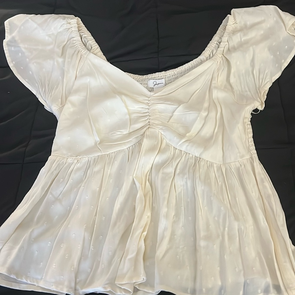 Off the shoulder blouse